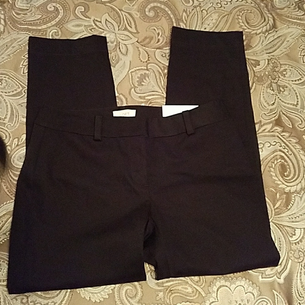NWT Loft Original black pant, size 2